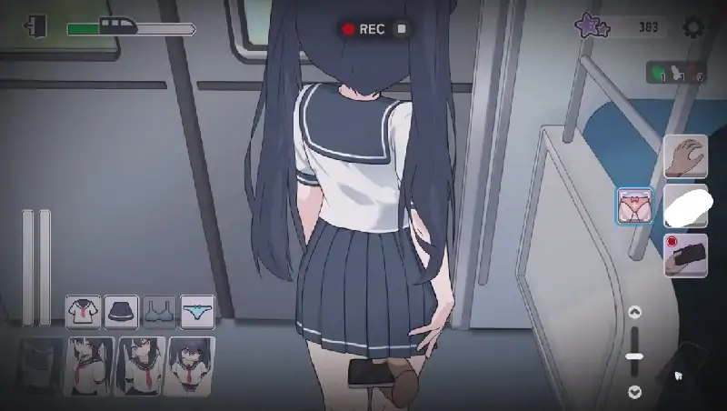 PC电脑【日系SLG/偷窥】通勤电车.被偷拍的少女 v1.0骑-大壮社区