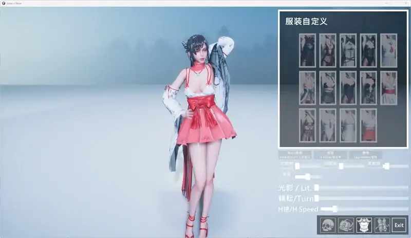 图片[1]-PC电脑版【精品3D/异种/动态】冰霜剑姬/Snow x Hime 步-大壮社区
