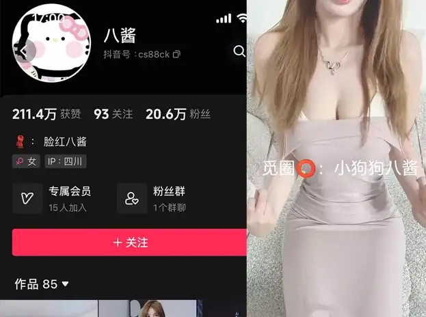 抖音 八酱  NO.012期 【4P3V】-大壮社区
