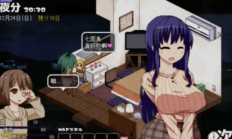 图片[2]-安卓+电脑 [爆款像素动态]冬日狂想曲v1.04 joi模拟器玩-大壮社区