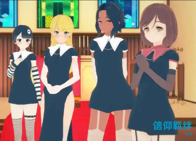 图片[1]-安卓+电脑【日系SLG/女同/动态】信仰之缚 v1.10步-大壮社区