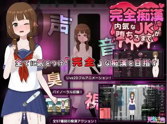 PC电脑版【SLG/猥亵/调教】完全痴汉 内向JK堕落全过程-大壮社区