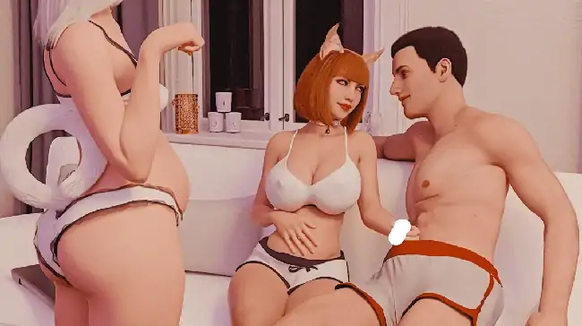 图片[8]-安卓+电脑【欧美SLG/动态/丝袜】纯爱后宫：我的猫娘 步 完结 全CG画廊-大壮社区