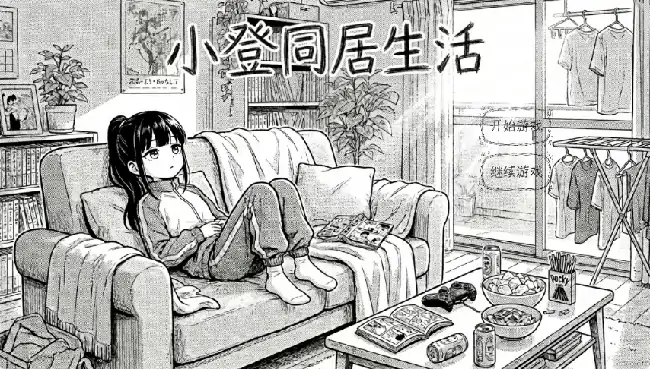 安卓+电脑【日系SLG/动态/黑白】小登同居生活 v0.2步-大壮社区